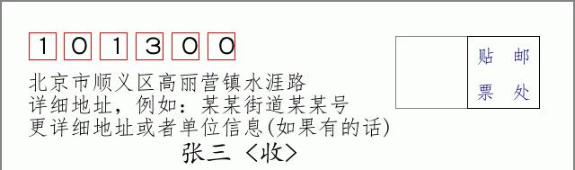 邮编信封：邮政编码572000-海南省南沙群岛
