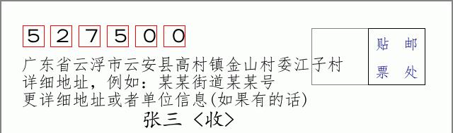 邮编信封：邮政编码572000-海南省南沙群岛