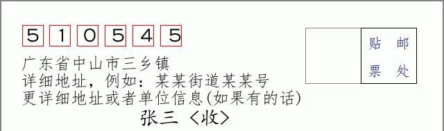 邮编信封：邮政编码572000-海南省南沙群岛