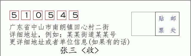 邮编信封：邮政编码572000-海南省南沙群岛