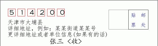邮编信封：邮政编码572000-海南省南沙群岛