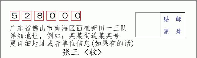 邮编信封:邮政编码572000-海南省南沙群岛