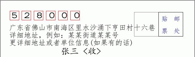邮编信封:邮政编码572000-海南省南沙群岛